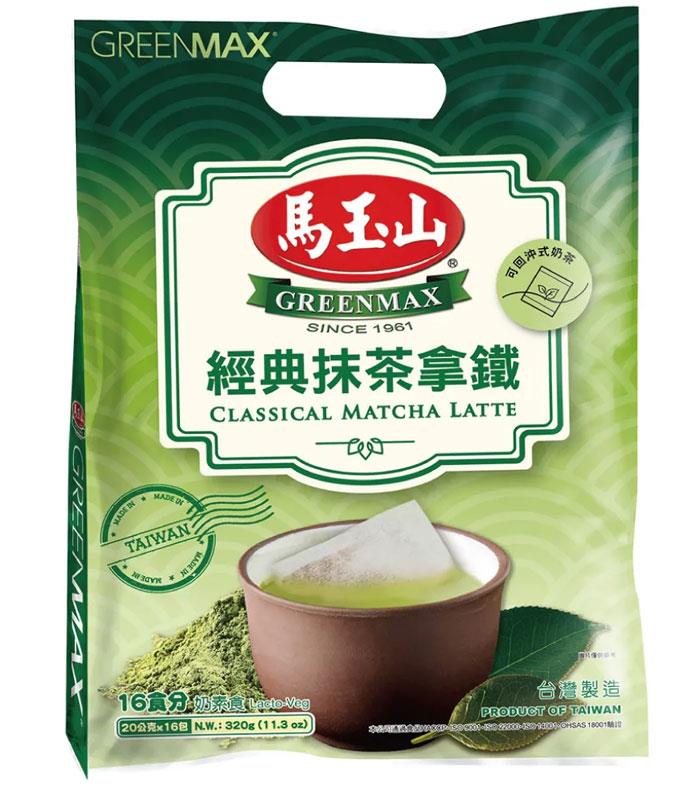 馬玉山 - 經典抹茶拿鐵  - 16入