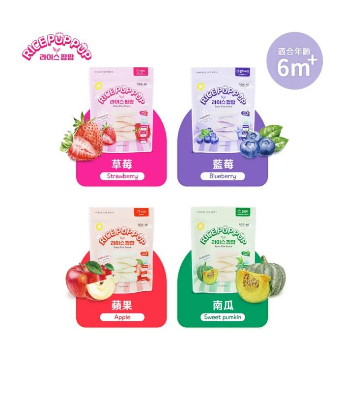MyHuo Recommended Snacks 買貨推薦零食 - AGA-AE 益生菌寶寶米餅 - 20g
