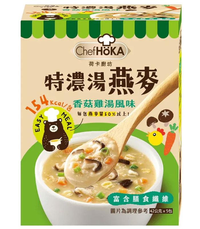 MyHuo Recommended Snacks 買貨推薦零食 - 荷卡廚坊 特濃湯燕麥 - 5入