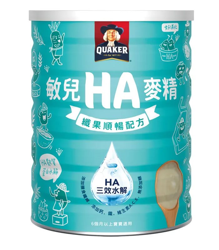 QUAKER 桂格 - 敏兒HA麥精纖果順暢配方  - 700g