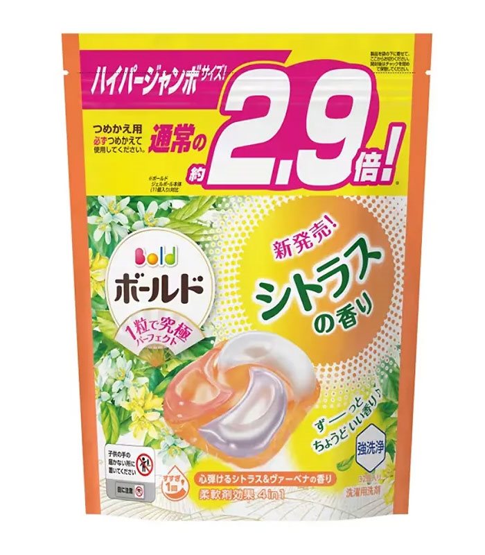 MYHUO LifeStyle 買貨生活 - P&G 4D立體洗衣球 - 柑橘與馬鞭草 - 32顆