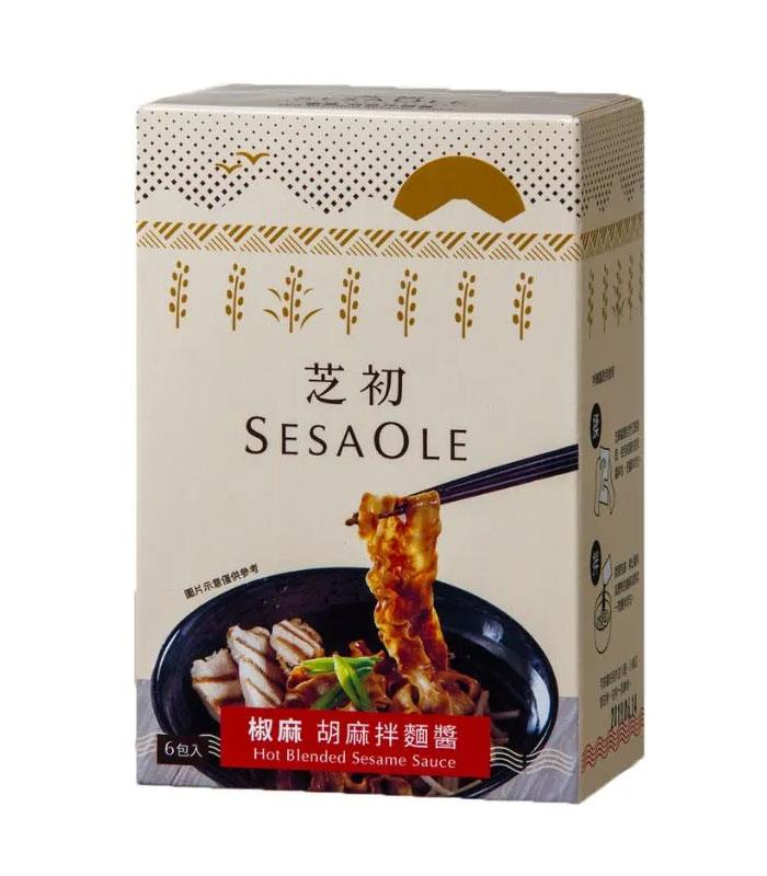 MyHuo Recommended Snacks 買貨推薦零食 - 芝初 胡麻拌麵醬-椒麻  - 30gX6