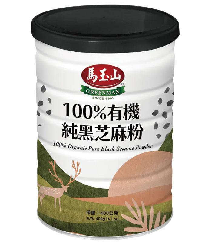 馬玉山 - 100%有機純黑芝麻粉  - 400g
