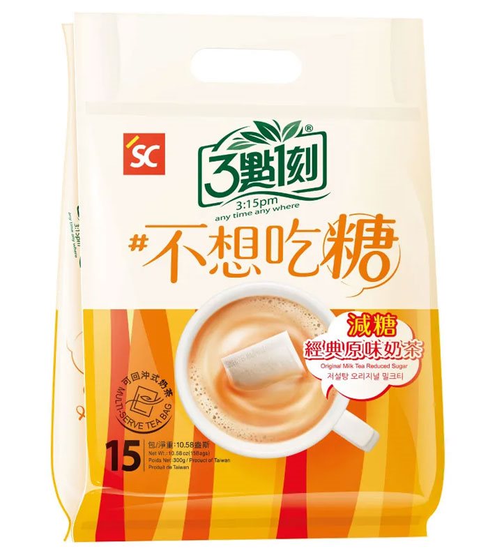 3點1刻 - 減糖原味奶茶  - 15包/