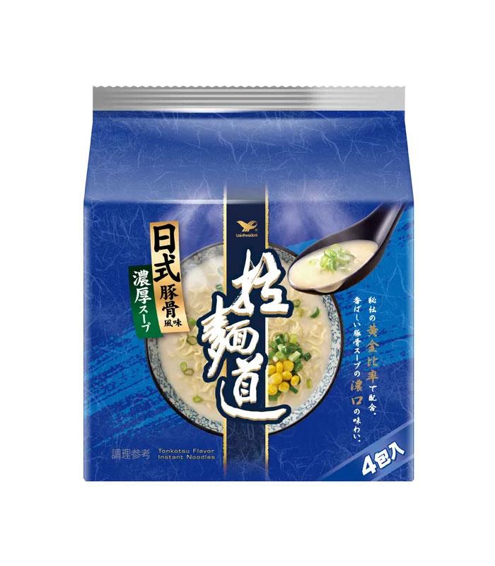 湯 / 乾拌麵 - 拉麵道 豚骨風味  - 4入