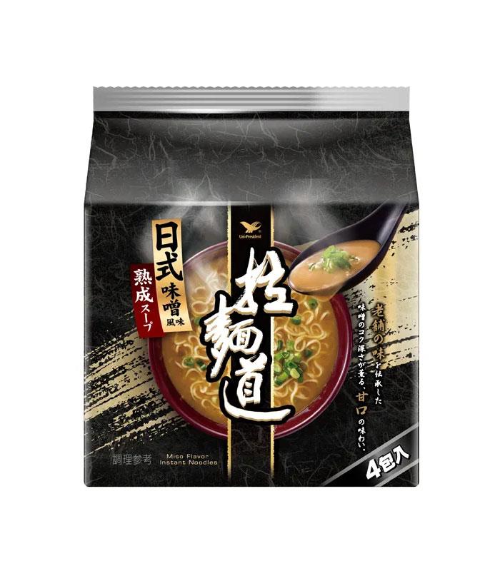 湯 / 乾拌麵 - 拉麵道 味噌風味  - 4入