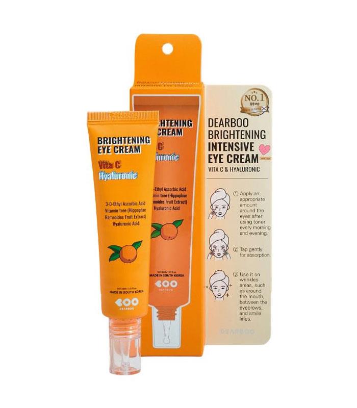 MYHUO Skincare Collection 買貨推薦保養 - DEARBOO 維他命C玻尿酸亮白保濕眼霜  - 30ml