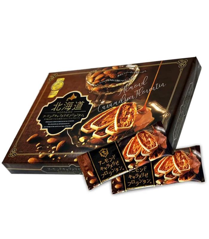 MyHuo Recommended Snacks 買貨推薦零食 - 北海道焦糖杏仁酥 船型餅乾禮盒  - 2入
