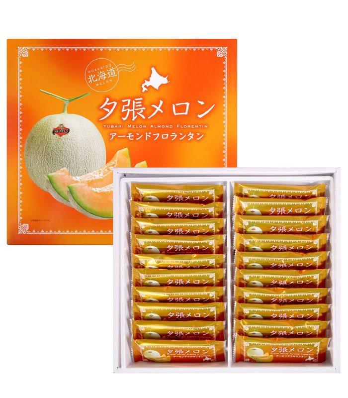 MyHuo Recommended Snacks 買貨推薦零食 - 【丸三食品】夕張哈密瓜杏仁酥船型餅乾禮盒  - 150g