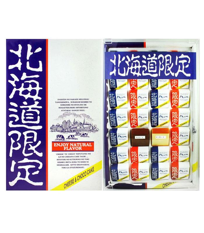 MyHuo Recommended Snacks 買貨推薦零食 - 【丸三食品】北海道限定可可風味起司蛋糕禮盒  - 224g