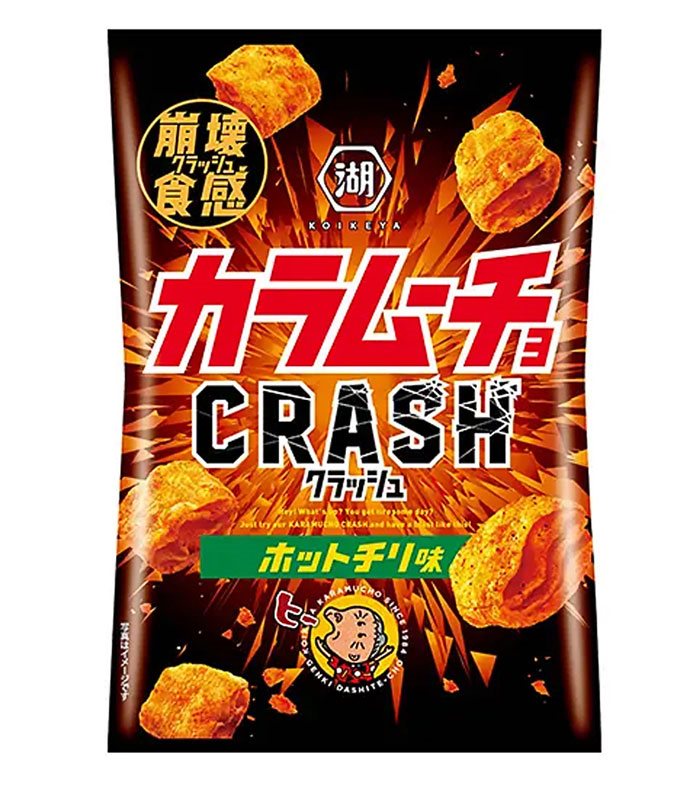 MyHuo Recommended Snacks 買貨推薦零食 - 湖池屋 卡拉姆久濃烈辛辣味玉米餅  - 40g