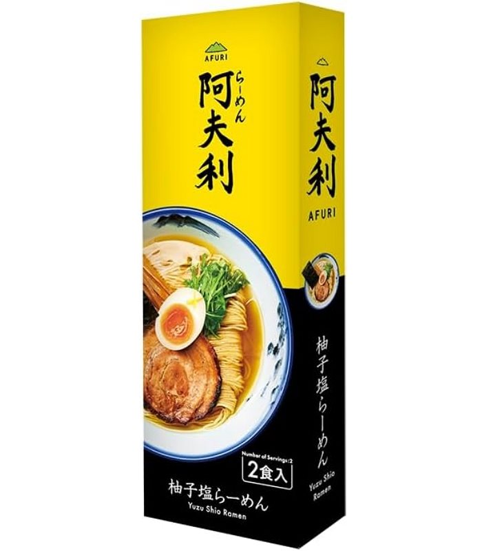 Japan buyer 日本直購專區 - AFURI 柚子鹽拉麵  - 2pcs