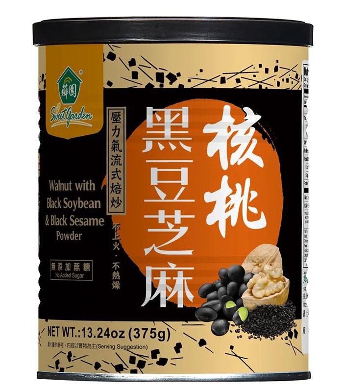 MyHuo Recommended Snacks 買貨推薦零食 - Sweet Garden 薌園 核桃黑豆芝麻粉  - 375g