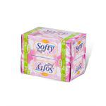Softy - 思詩樂化妝棉片-粉紅色-120枚*2