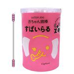 MYHUO LifeStyle - COTTON ZOO嬰幼兒螺旋細軸清潔棉棒-160入