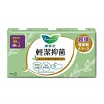 LAURIER - 輕潔抑菌薄型特長夜用型- 30cm-18片