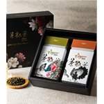 茶粒茶 - 原片茶國畫禮盒