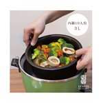 MYHUO LifeStyle - 陸寶陶鍋 健康內鍋3.0L 適用大同電鍋10人份(遠紅外線陶鍋)-3.0L